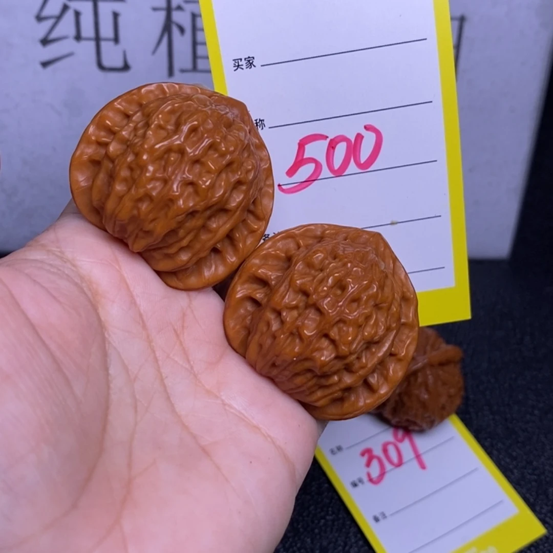 文玩核桃把件500/40崔凯公子帽
