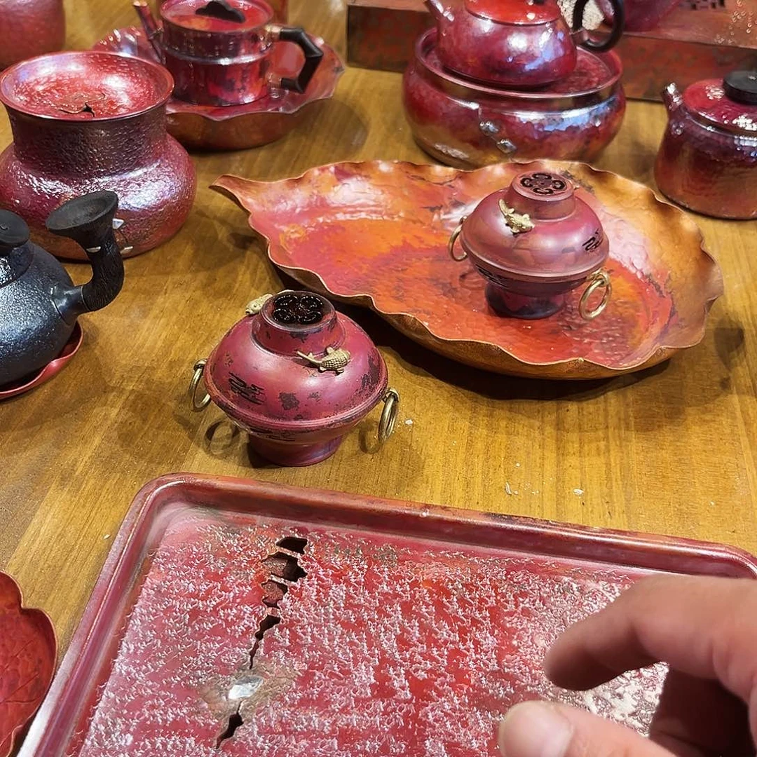 火锅香炉手工锻打工艺