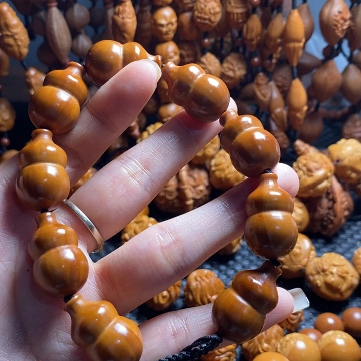吊坠橄榄核葫芦手串