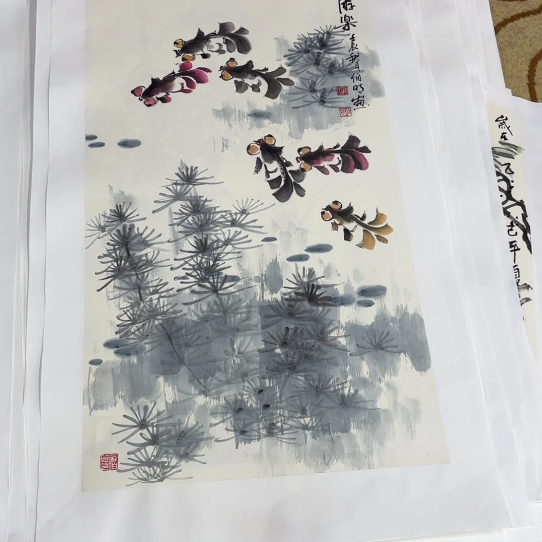 *****国画庞伯明三尺童
