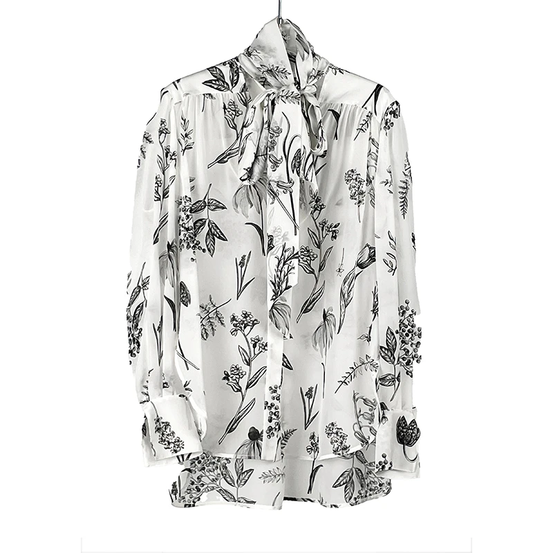 WRONG 告别专属价 // 法式印花显瘦衬衣 WP85TP288F00