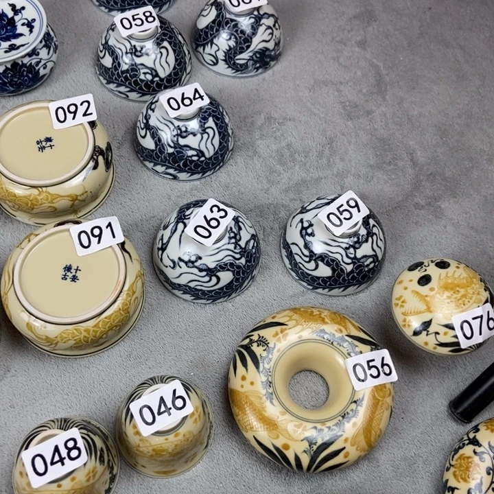 沁***瑞杯手工手绘手工制作