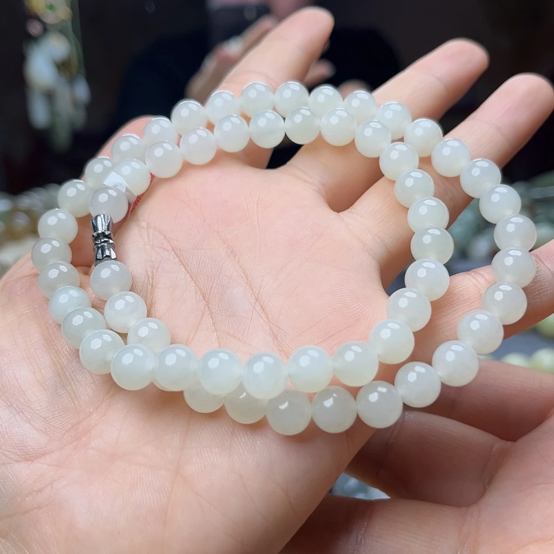 和田玉手链未镶嵌