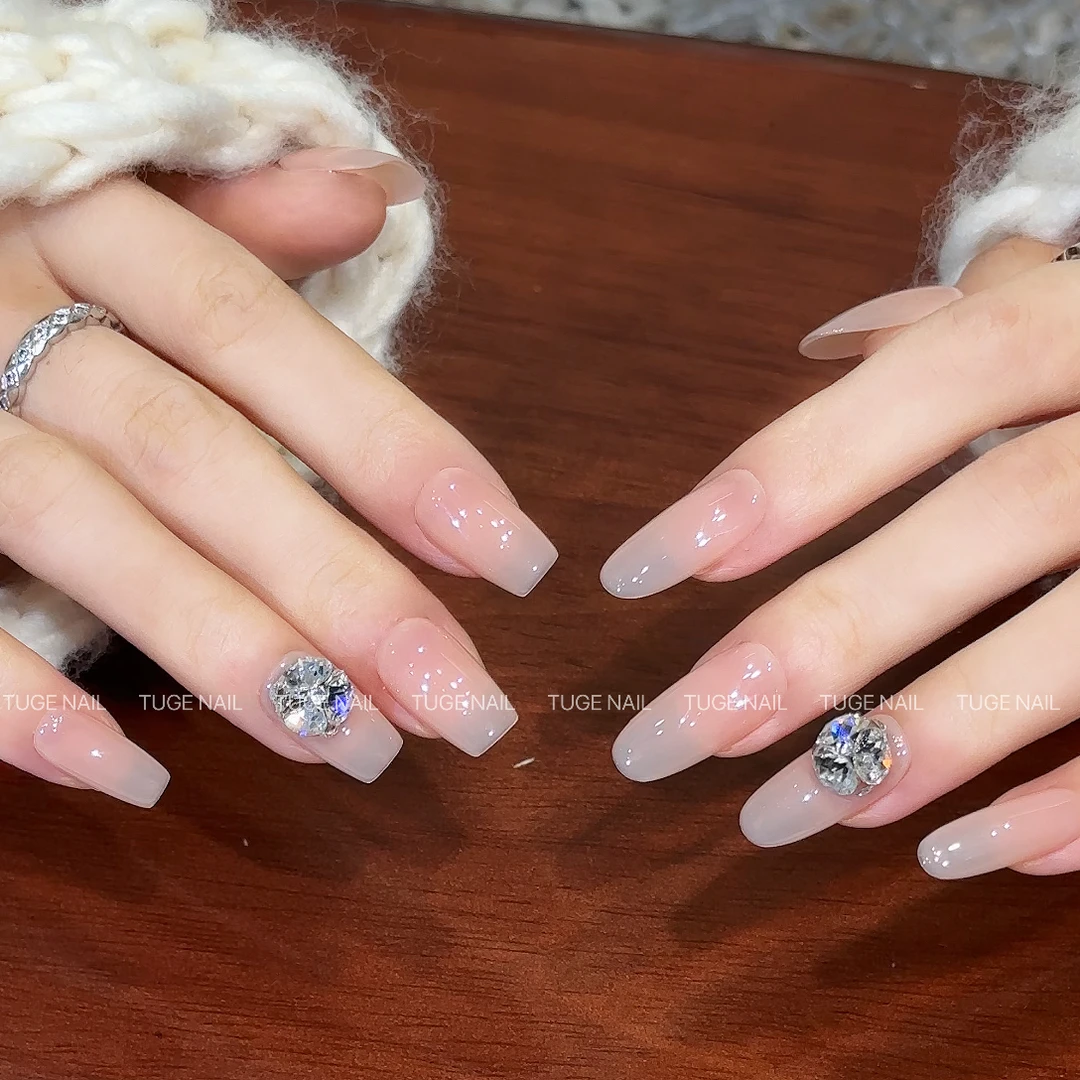 Tuge Nail“璀璨恋歌”设计师高定高级感原创小众设计师美甲TG1018