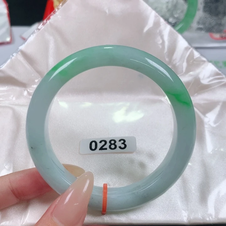 未镶嵌手镯翡翠编号0283