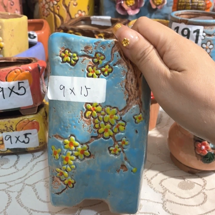 多肉花盆满15包邮