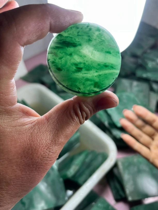 天然非洲翠手镯心