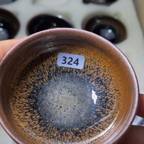 茶盏原矿原釉柴烧建盏