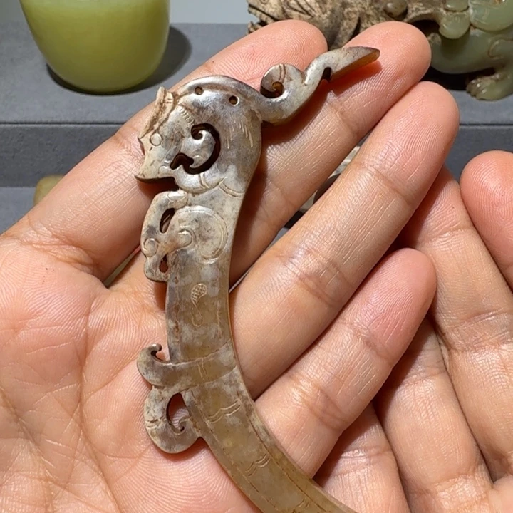 刘***军和田玉未镶嵌挂件