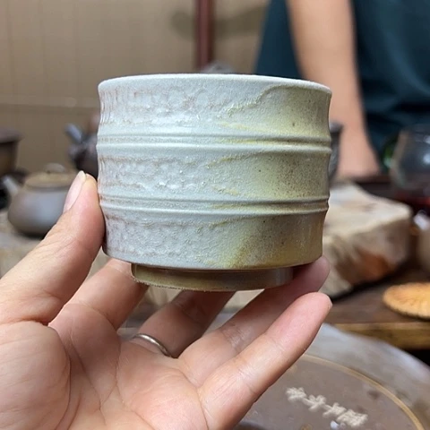 戬谷龙窑柴烧茶杯67