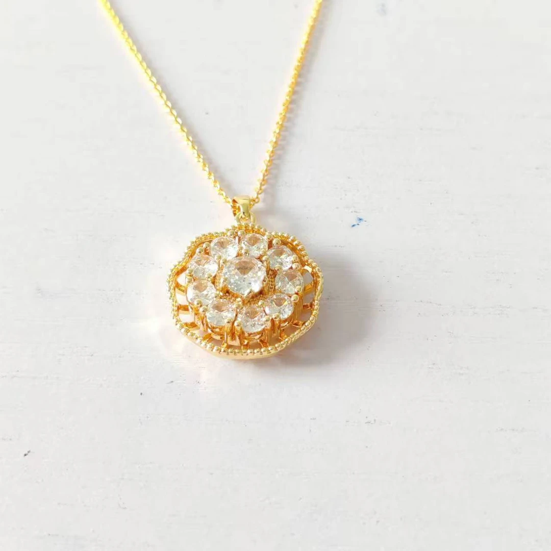 【南非定制】经典高级轻奢大气百搭吊坠  XB81181