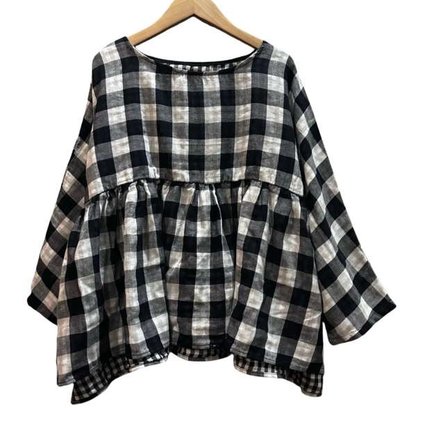 华姐家娃娃款宽松短款春夏款上衣衣长56胸围130