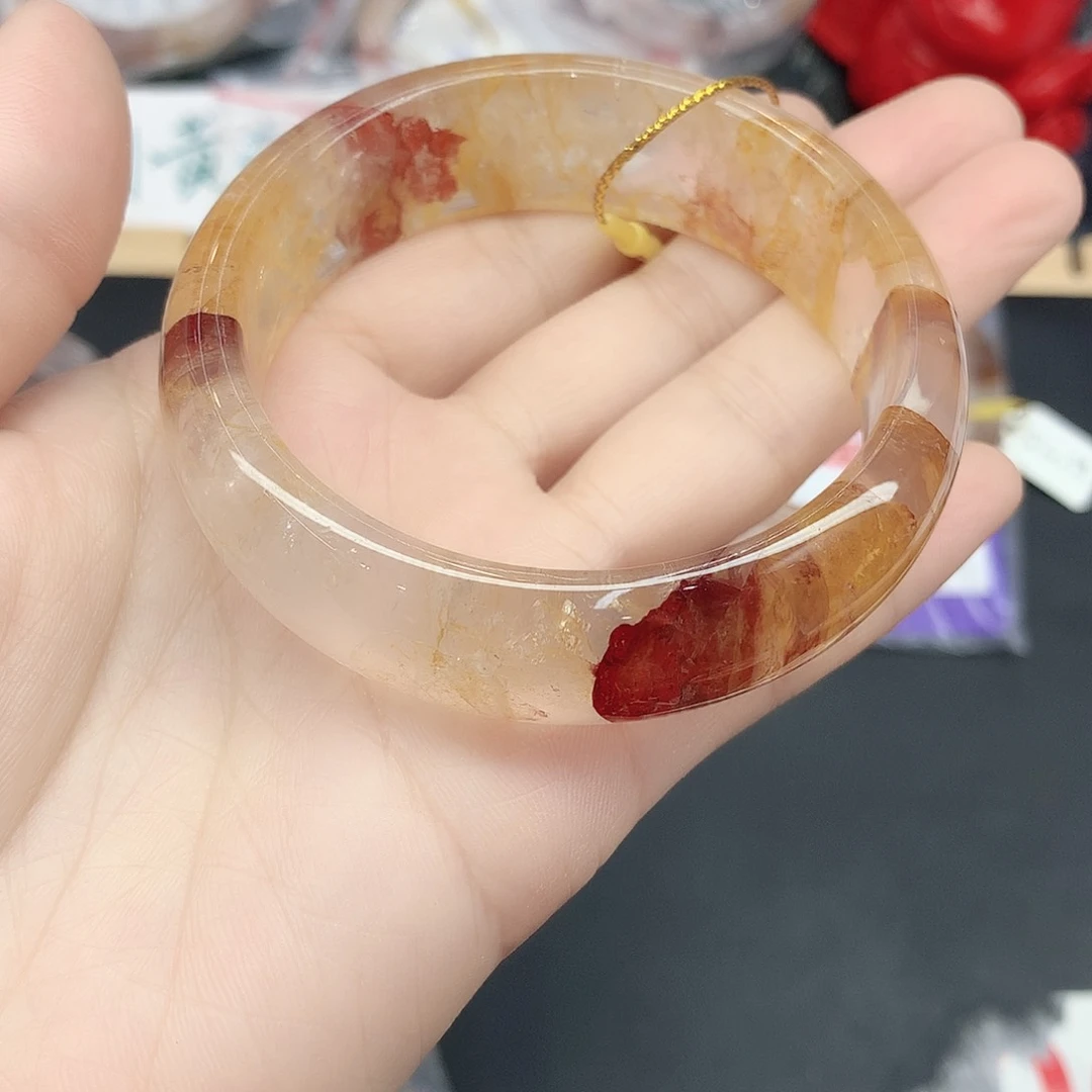 水晶手镯未镶嵌398（55:：：）