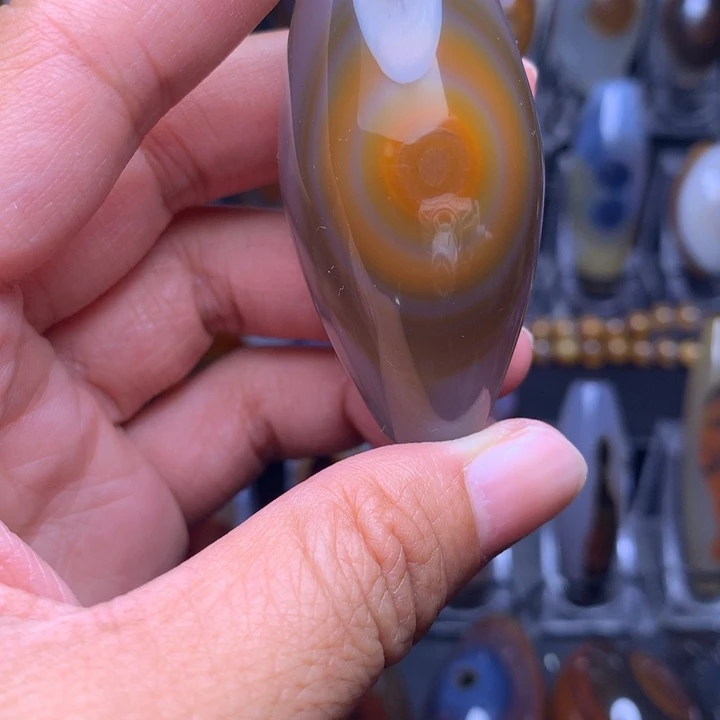 玛瑙/玉髓颈饰合金