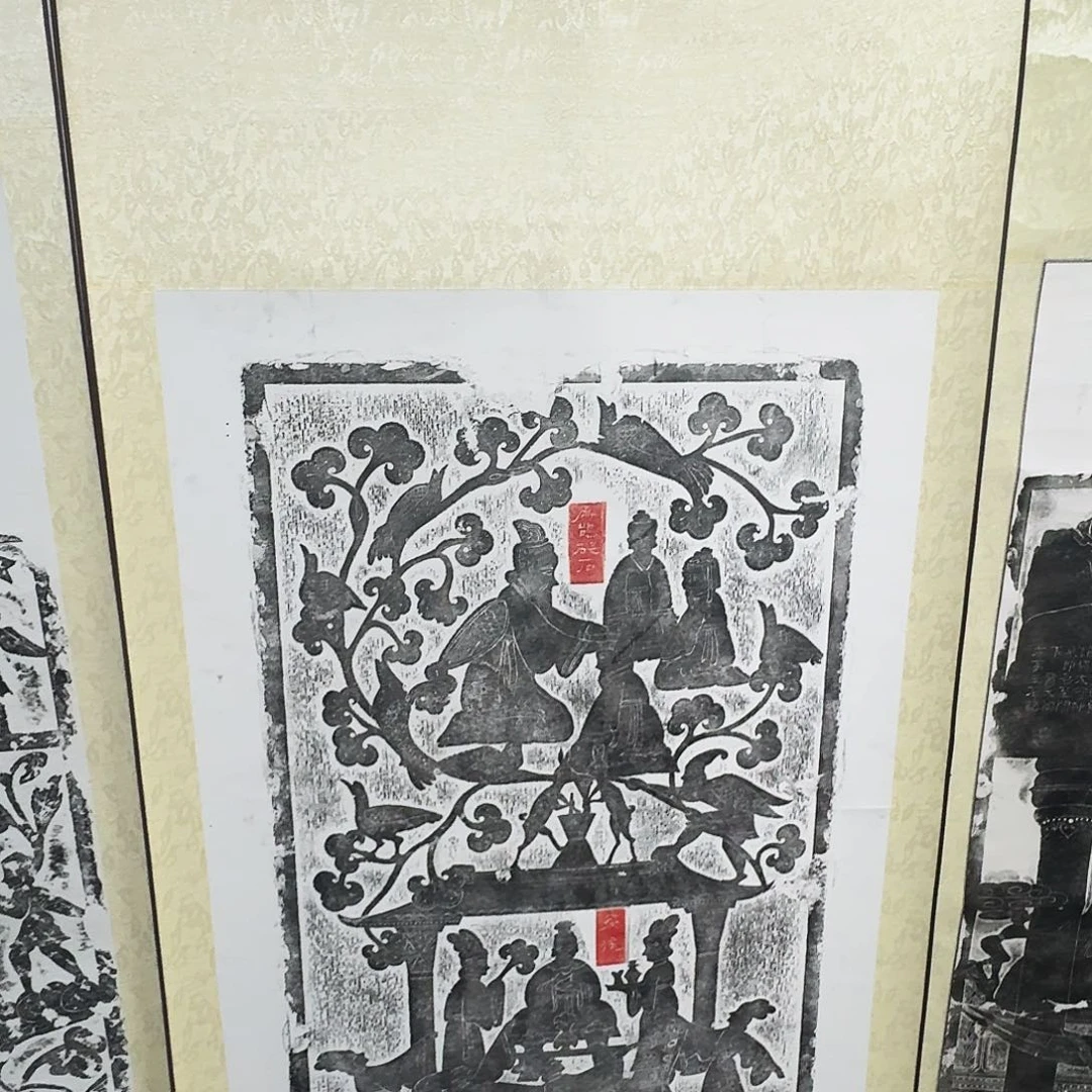 其他拓片用纸扁鹊砭石图卷轴