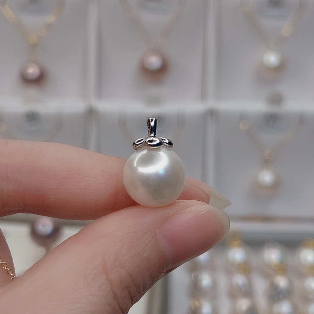 淡水珍珠未镶嵌吊坠(赠链)