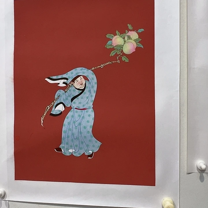 国画石文学老师老师作品