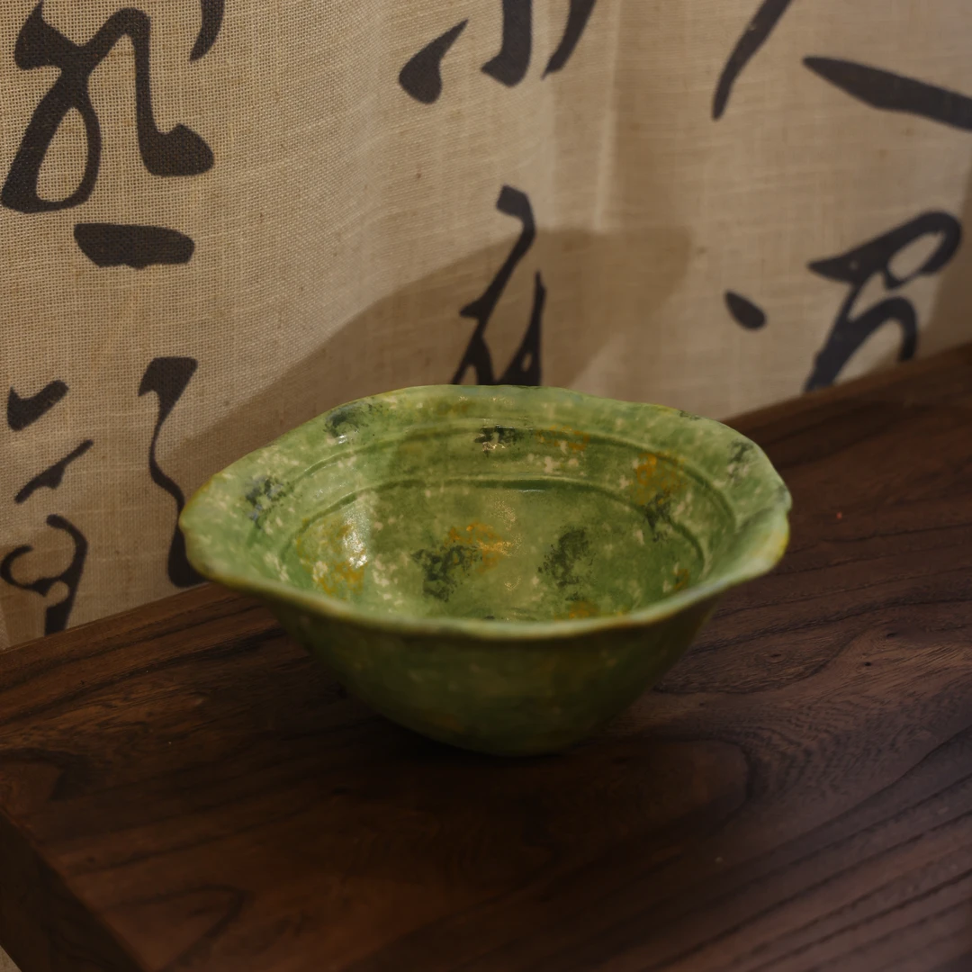 【风岚专属】克里姆特异形面碗  18cm*7cm YLW004（预售）