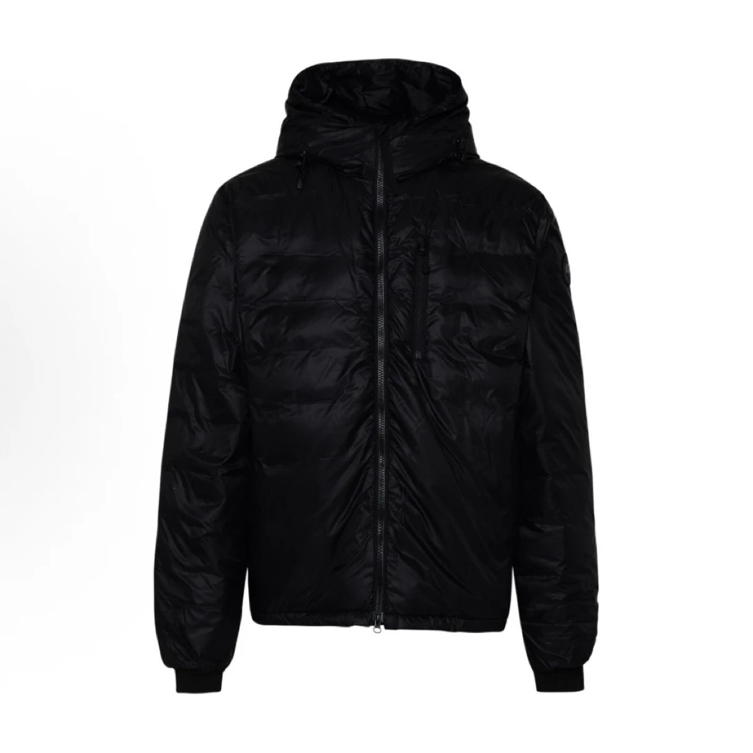 95新 CANADA GOOSE 连帽羽绒服夹克/M码/微瑕/公价8500/编10211
