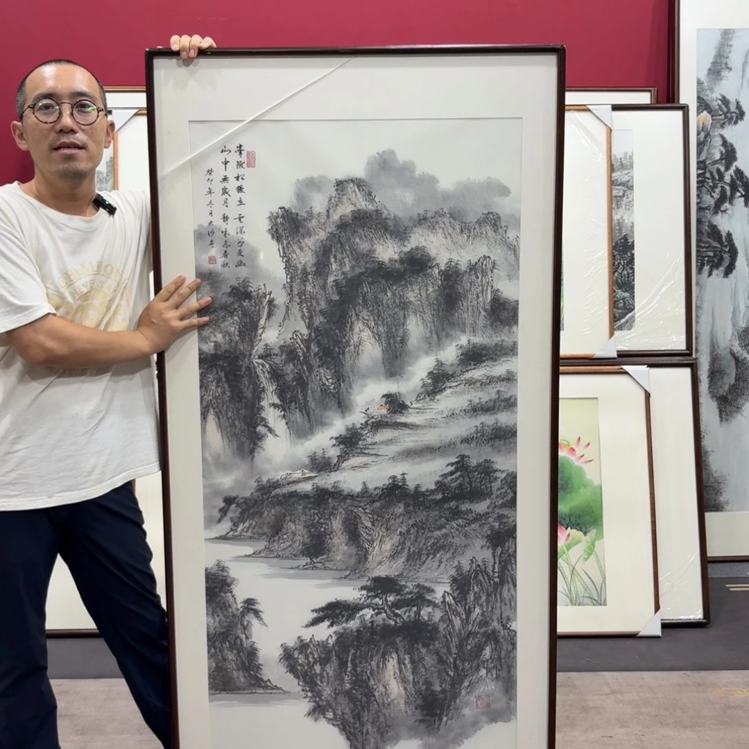 国画带框160/80尺寸