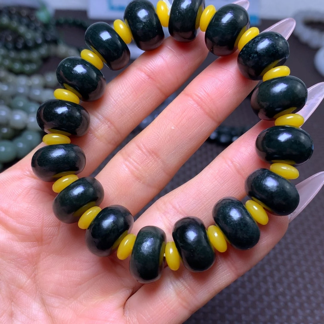 未镶嵌手串和田玉卡15