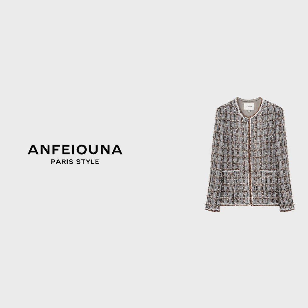 2025新款北岛晚风晨锐小香风外套上衣6656