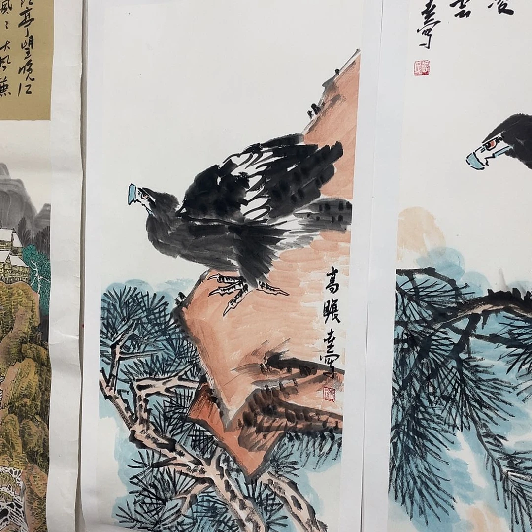 国画2平尺国画作品