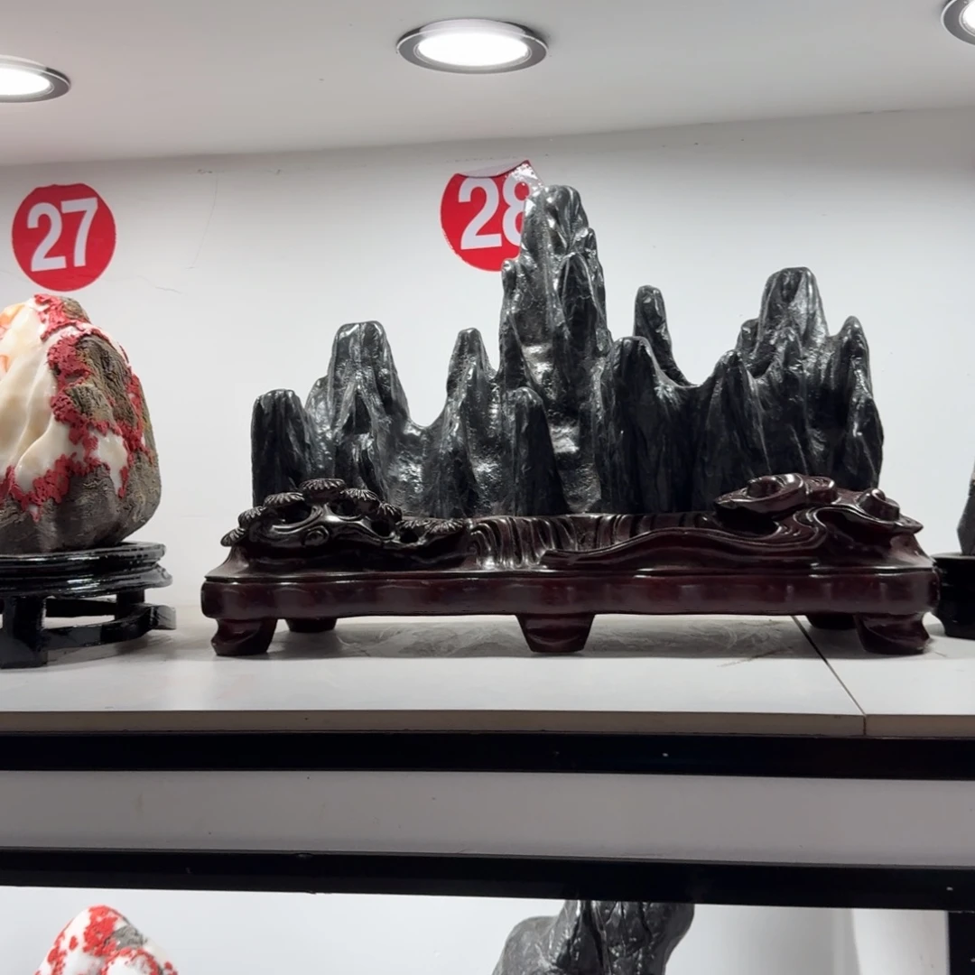 6***8石材灵璧石精品摆件