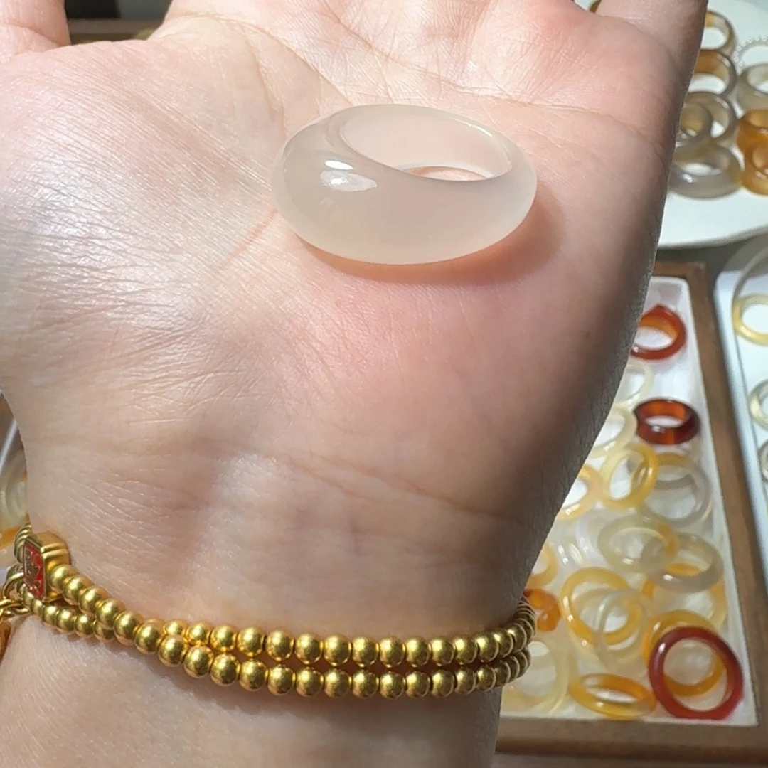 未镶嵌戒指玛瑙/玉髓335港16