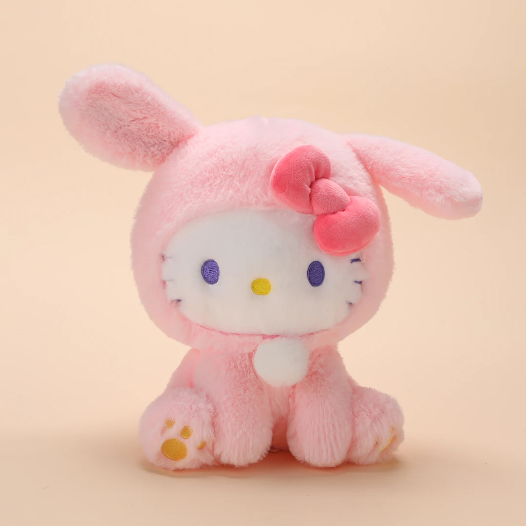 治愈兔凯蒂猫hellokitty毛绒玩具可爱玩偶女生抱枕布娃娃礼物