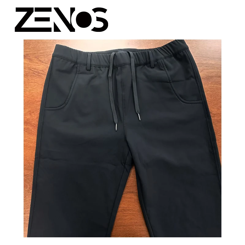 P秋冬中腰常规款男士黑色潮流休闲裤（卡码拍小）