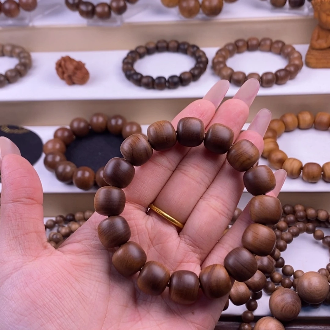 ࿇***࿇手串/手链檀香木1314老型沉水风化老料奶香正区老山檀