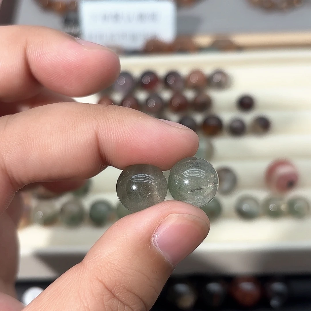 水晶单珠未镶嵌抱*扣头