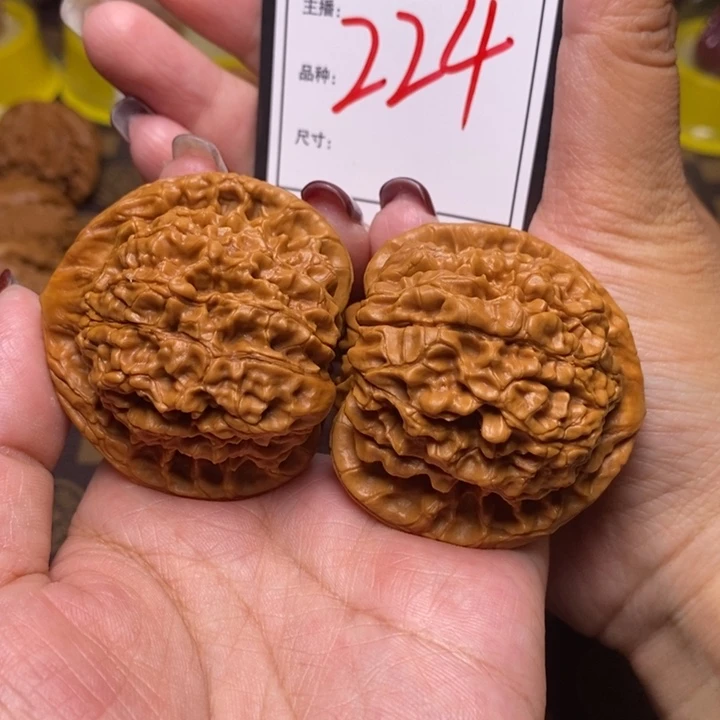 文玩核桃吊坠48官帽224