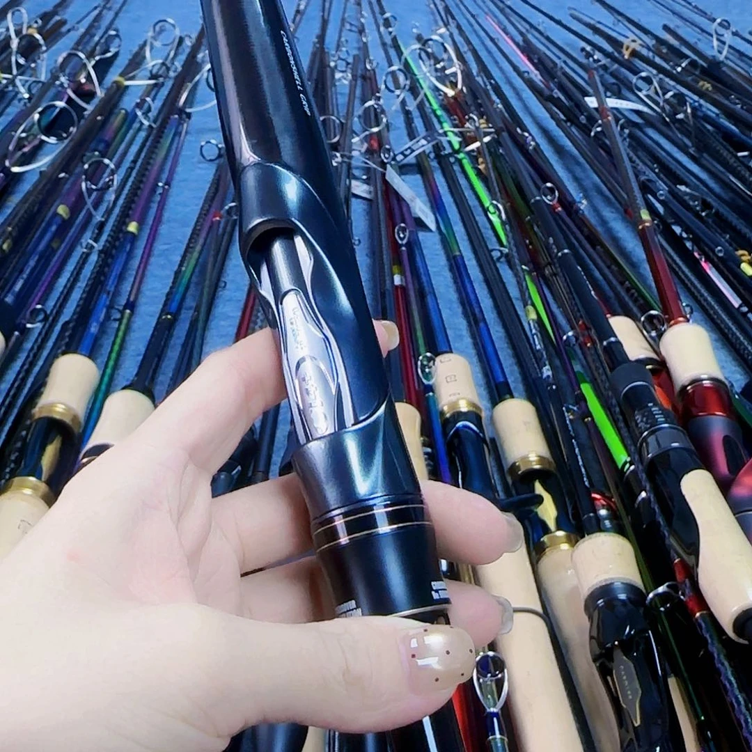 H***i碳素3.8m路亚竿直柄杆链接