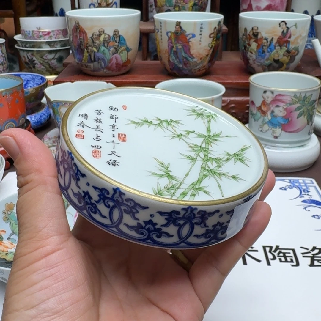 景德镇手工手绘展示
