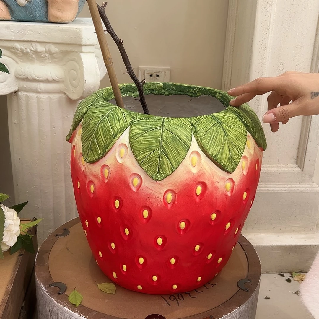 花园摆件红红火火