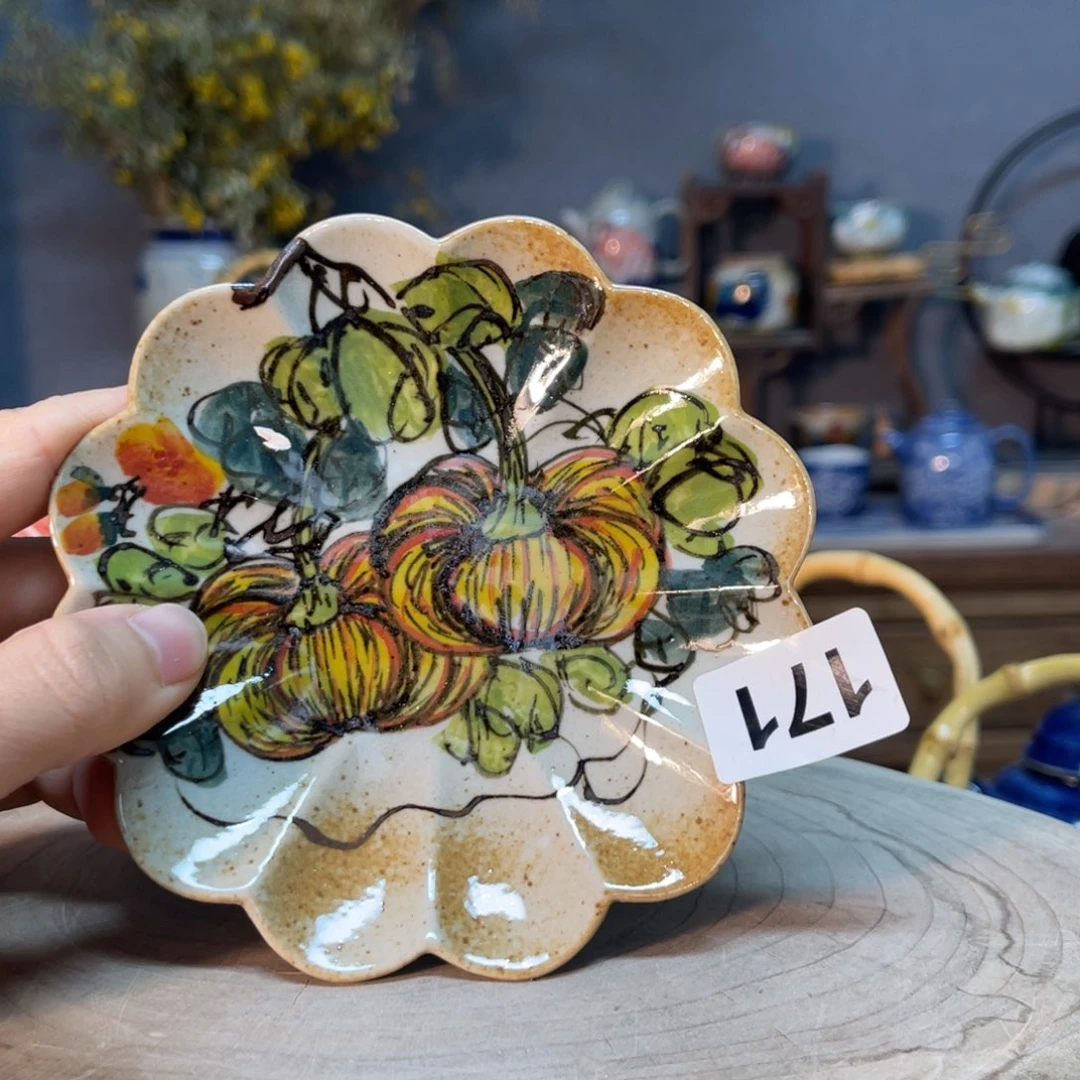 杯素浅陶瓷手工手绘