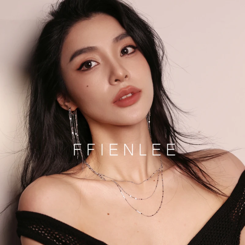 925银耳饰 <花泽>满天星流苏耳饰女小众高级感气质名媛耳线耳扣款