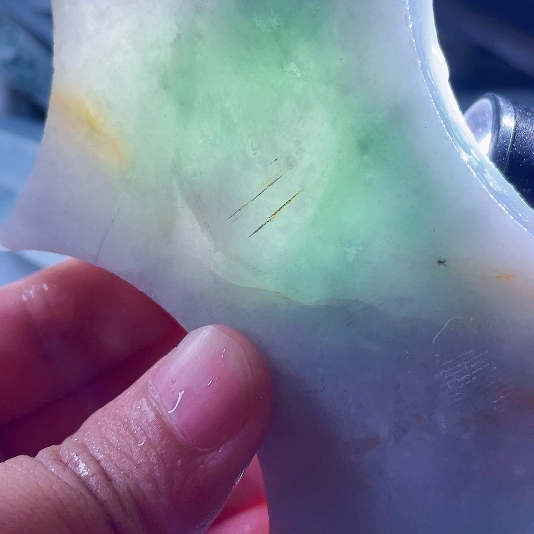 翡翠散珠天然翡翠A货