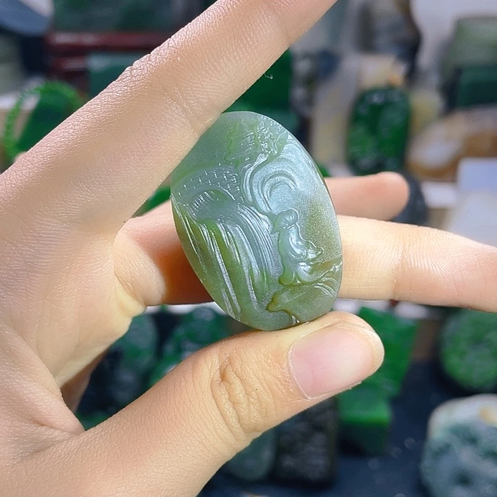 未镶嵌和田玉挂件