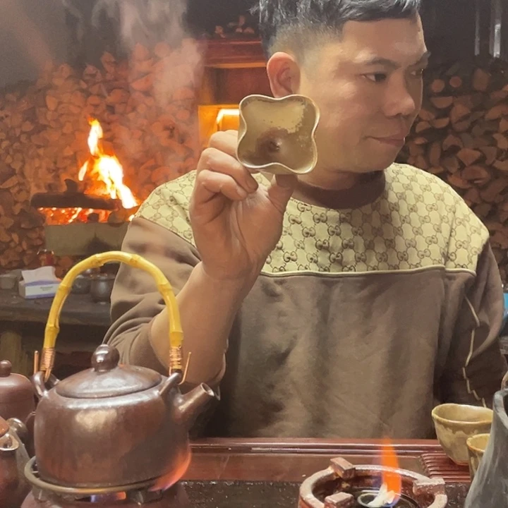 手工手捏茶具套装