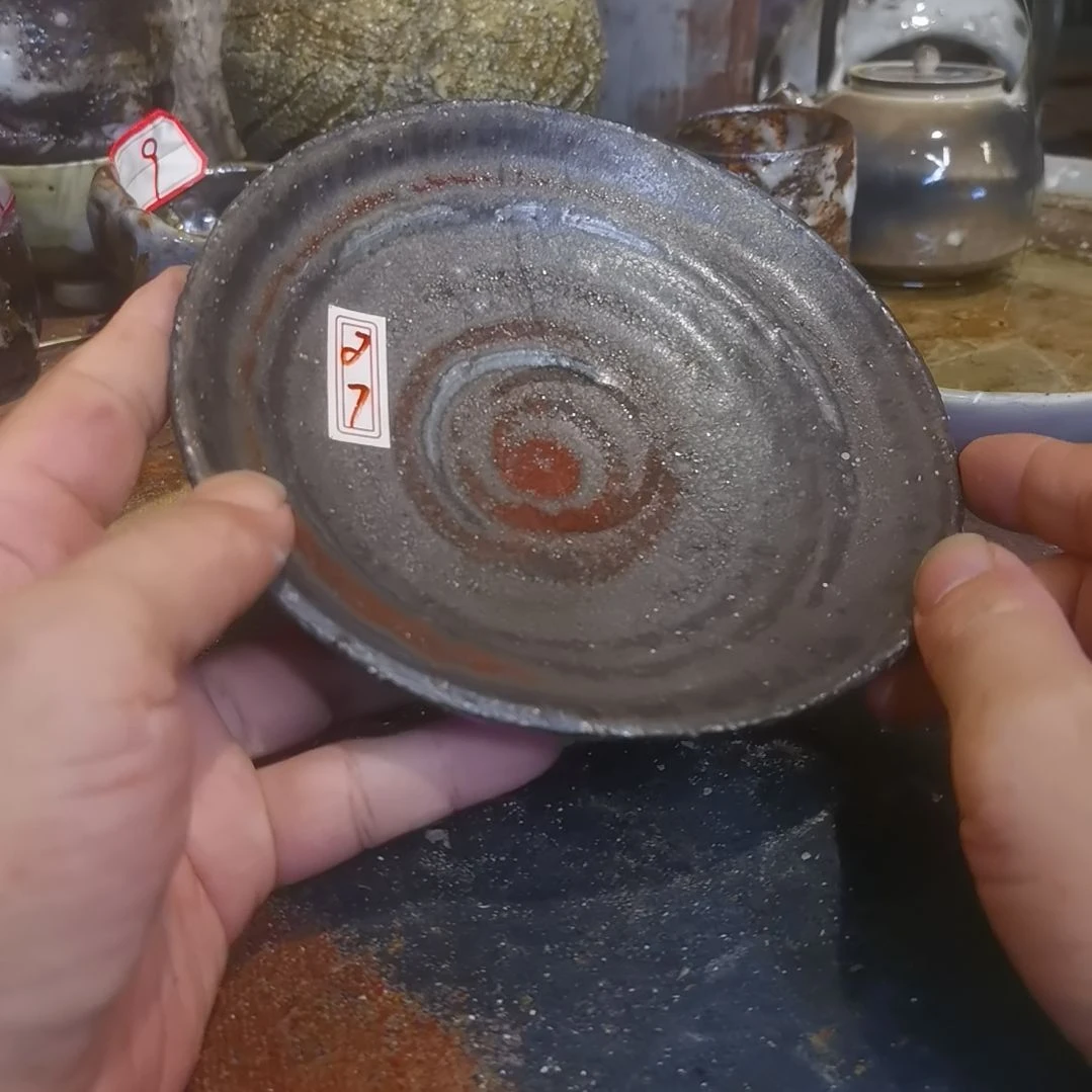 摆件手工高温原矿窑变