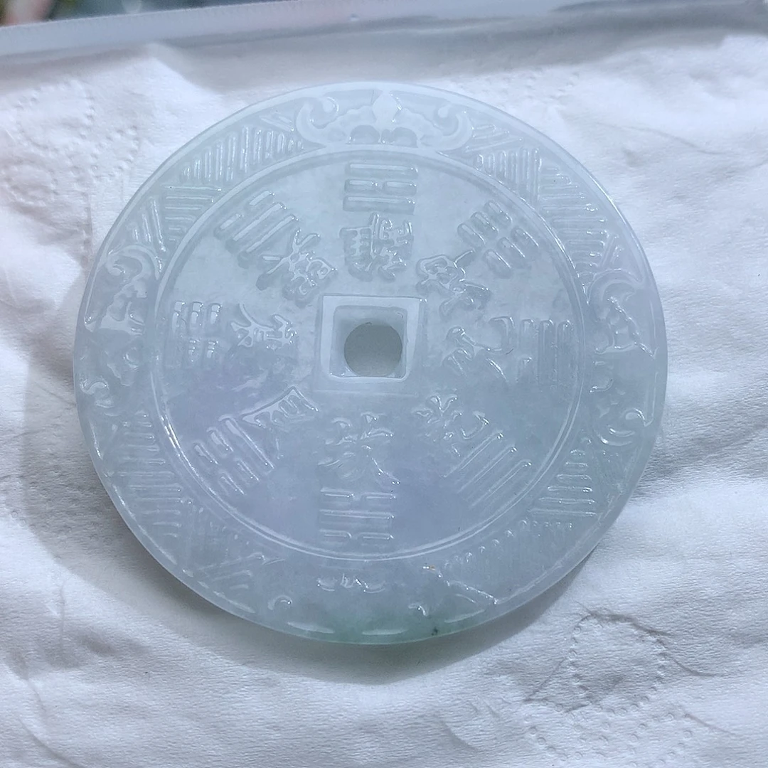 翡翠未镶嵌颈饰215