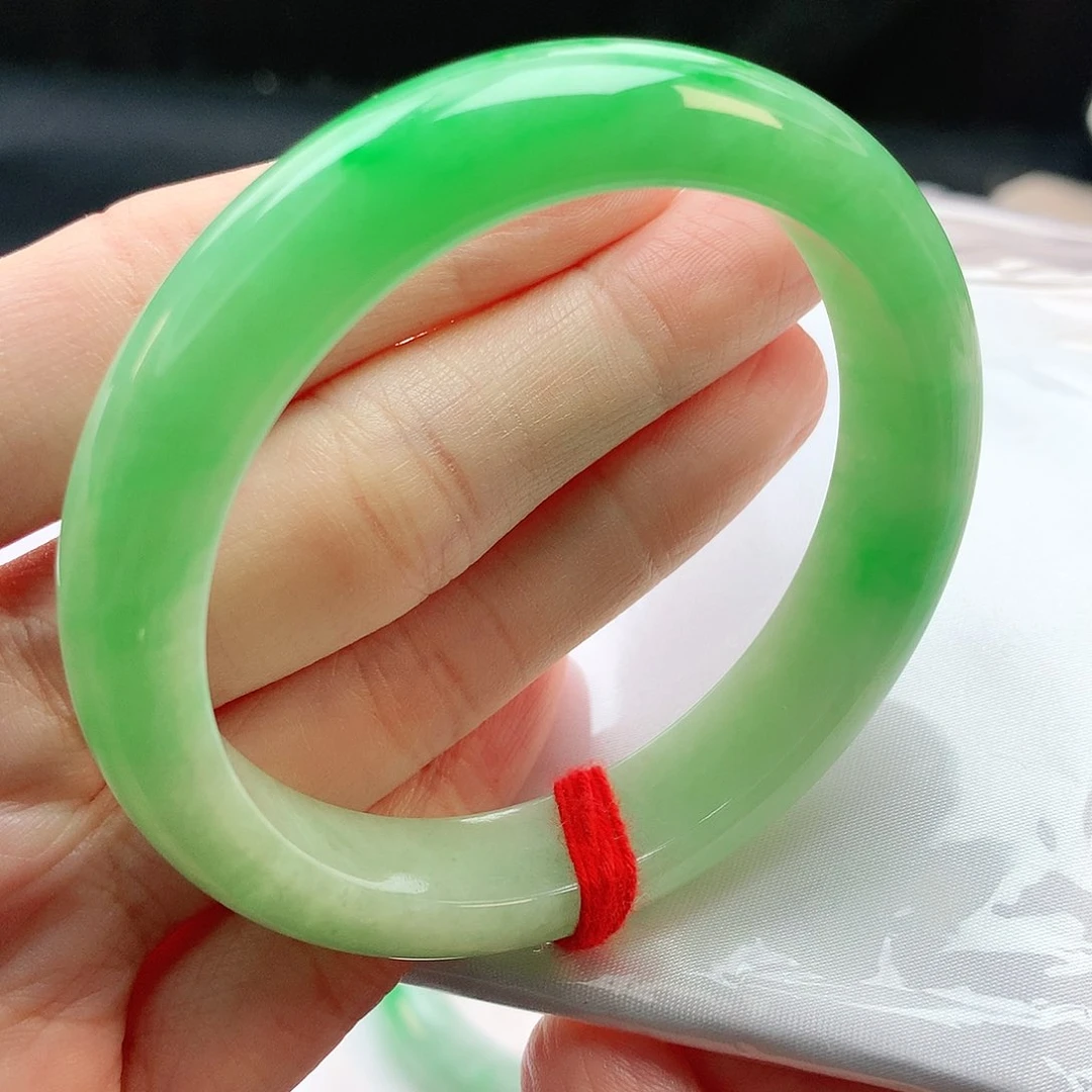 未镶嵌手镯翡翠54圈口882425