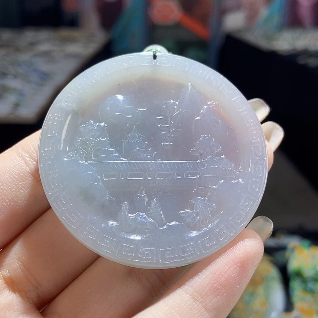 颈饰未镶嵌翡翠翡翠