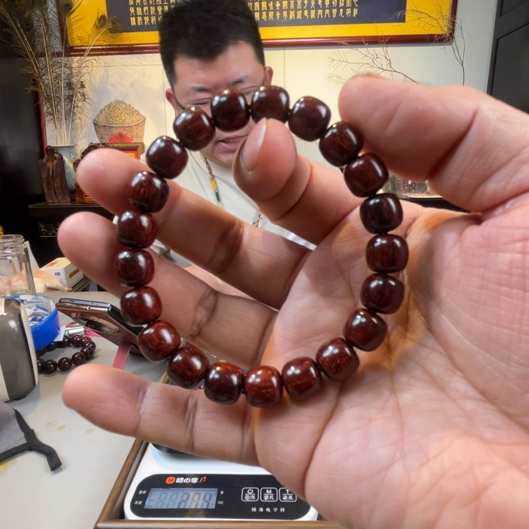 檀香紫檀（小叶紫檀）172号1010顶泥玉化琴料满星满龙鳞