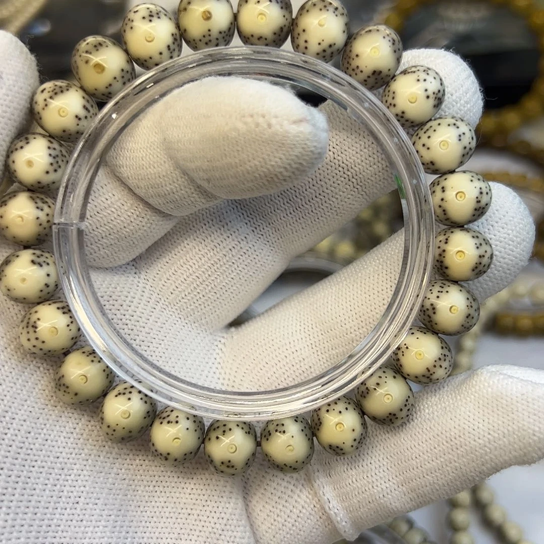 星月菩提手串苹果圆一线天11✖️9