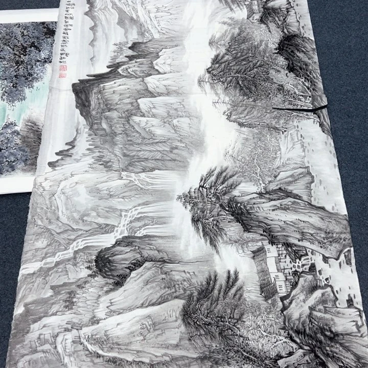 国画纯手作品欣赏图