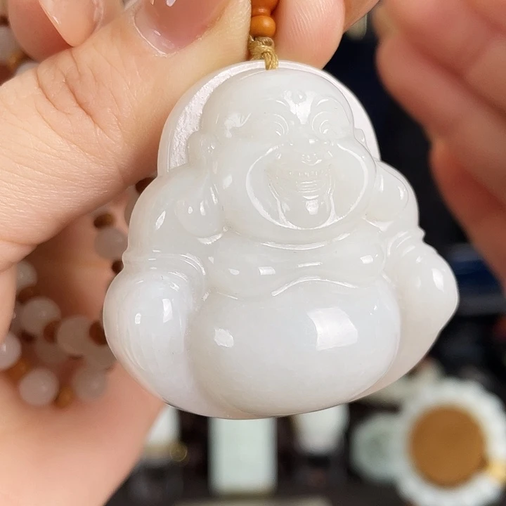 和田玉未镶嵌颈饰定制发货